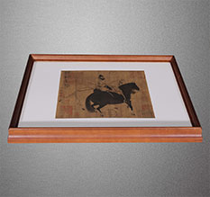 镇平书画装裱配框服务案例